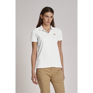 Polokošile la martina woman polo s/s piquet stretch bílá 2