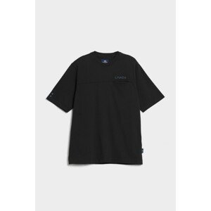 Tričko la martina man t-shirt s/s cotton jersey černá m