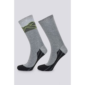 Ponožky camel active men socks 2er šedá 39/42