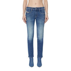 Džíny diesel d-ollies-t sweat jeans modrá 26