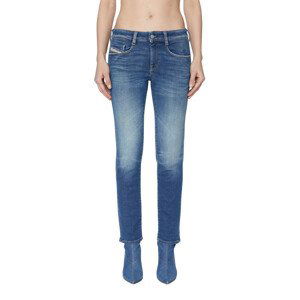 Džíny diesel d-ollies-t sweat jeans modrá 24