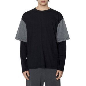 Tričko diesel t-shula t-shirt černá xl