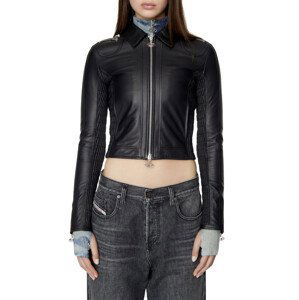 Bunda diesel l-saskia jacket černá s