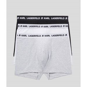 Spodní prádlo karl lagerfeld logo trunk set 3-pack různobarevná xs