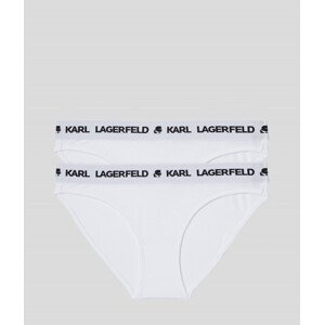 Spodní prádlo karl lagerfeld logo brief 2-pack bílá m