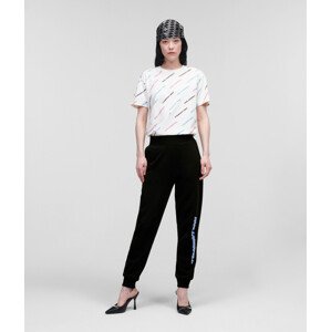 Tepláky karl lagerfeld future logo sweat pants černá l