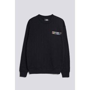 Mikina karl lagerfeld unisex k/pride sweatshirt černá s