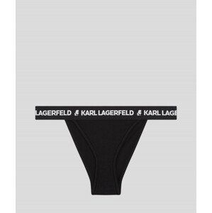 Spodní prádlo karl lagerfeld logo brazilian černá s