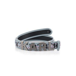 Opasek karl lagerfeld k/letters boucle belt různobarevná s/m