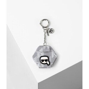 Klíčenka karl lagerfeld k/ikonik mini pocket keychain šedá none