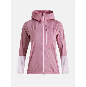 Bunda peak performance w vislight windjacket růžová l