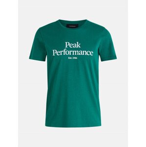 Tričko peak performance m original tee zelená m