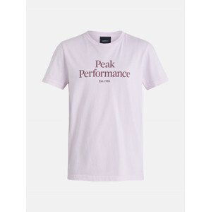 Tričko peak performance jr original tee růžová 150