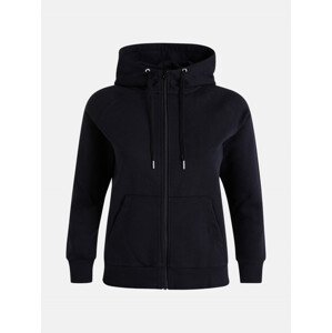 Mikina peak performance w ease zip hood černá l