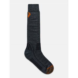 Ponožky peak performance ski sock šedá 35/37