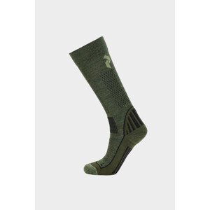 Ponožky peak performance ski sock zelená 35/37