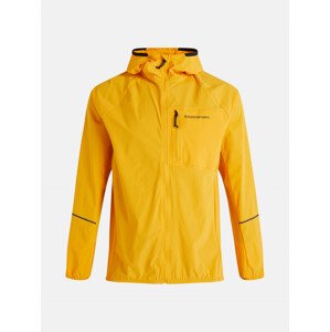 Bunda peak performance m light woven jacket žlutá xl