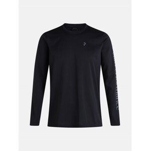 Tričko peak performance m alum light long sleeve černá m