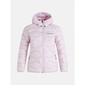 Bunda peak performance w helium down hood jacket růžová xs