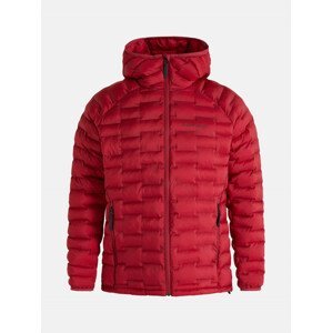 Bunda peak performance m argon light hood jacket červená s