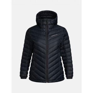 Bunda peak performance w frost down hood jacket černá s