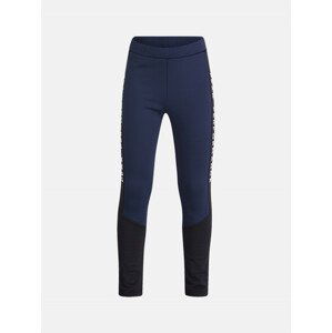 Legíny peak performance jr rider pants modrá 140