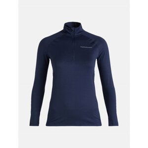 Termo prádlo peak performance w spirit half zip modrá l