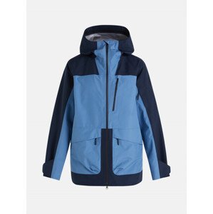 Lyžařská bunda peak performance m vertical 3l gore-tex jacket modrá m