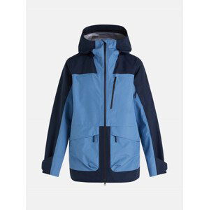 Lyžařská bunda peak performance m vertical 3l gore-tex jacket modrá xl