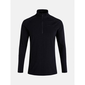 Termo prádlo peak performance m magic half zip černá l