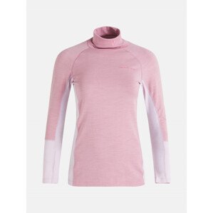 Termo prádlo peak performance w magic rollneck růžová xs