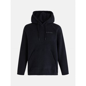 Mikina peak performance m fleece hood černá xxl