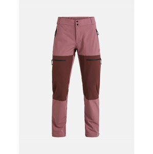 Kalhoty peak performance w stretch trek pants růžová s