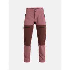 Kalhoty peak performance w stretch trek pants růžová m