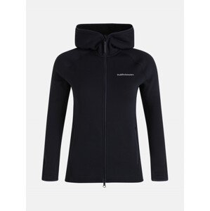 Mikina peak performance w chill zip hood černá xs