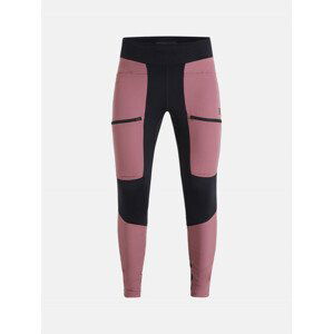 Legíny peak performance w vislight track tights růžová m