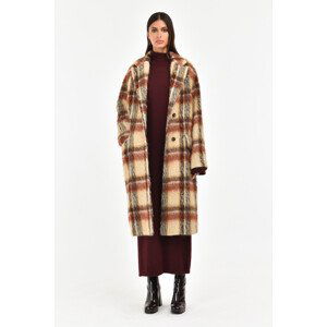 Kabát manuel ritz women`s coat hnědá 42