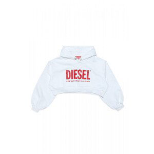 Mikina diesel skralogo sweat-shirt bílá 8y