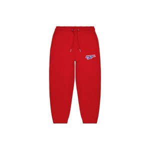 Kalhoty diesel pcaltony trousers červená 14y