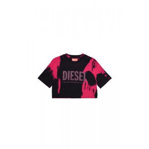 Tričko diesel trecrowt&d t-shirt červená 10y