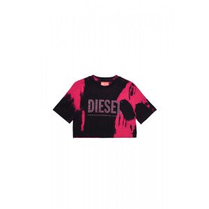 Tričko diesel trecrowt&d t-shirt červená 14y