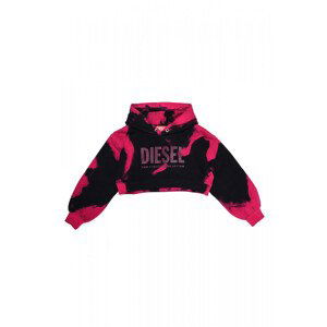 Mikina diesel skralogot&d sweat-shirt červená 4y