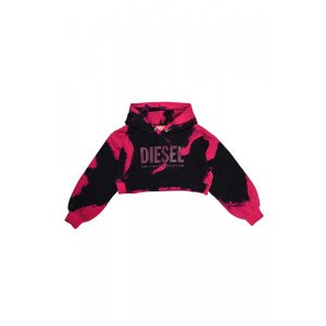 Mikina diesel skralogot&d sweat-shirt červená 6y