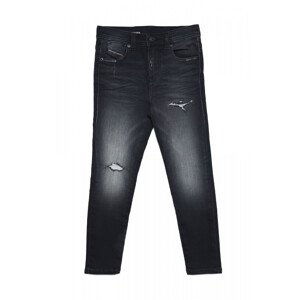 Džíny diesel 1984 slandy-high-j jjj trousers černá 16y