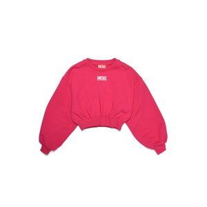 Mikina diesel lscremy sweaters červená 10y