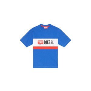 Tričko diesel ltreapdiv over t-shirts modrá 14y