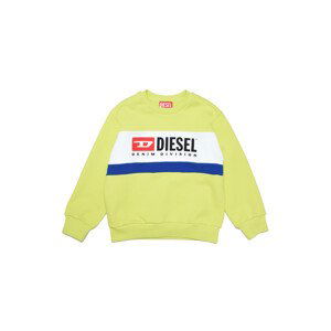 Mikina diesel lstreapydiv over sweaters žlutá 10y