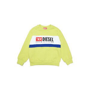 Mikina diesel lstreapydiv over sweaters žlutá 16y