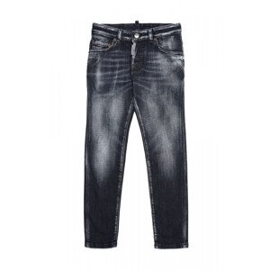 Džíny dsquared2 skater jean trousers černá 16y