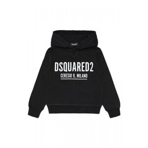 Mikina dsquared2 relax sweat-shirt černá 4y